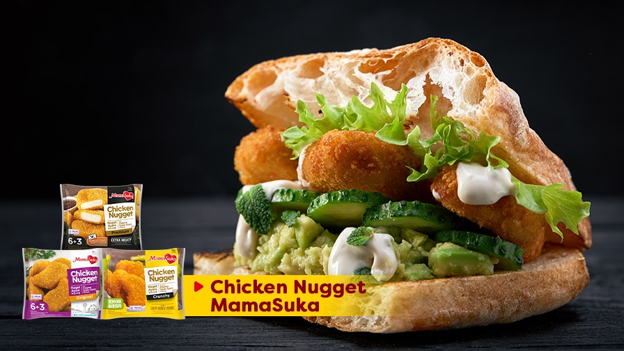 Cara Membuat Roti Sandwich Nugget dengan Sayuran Segar untuk Bekal Simpel